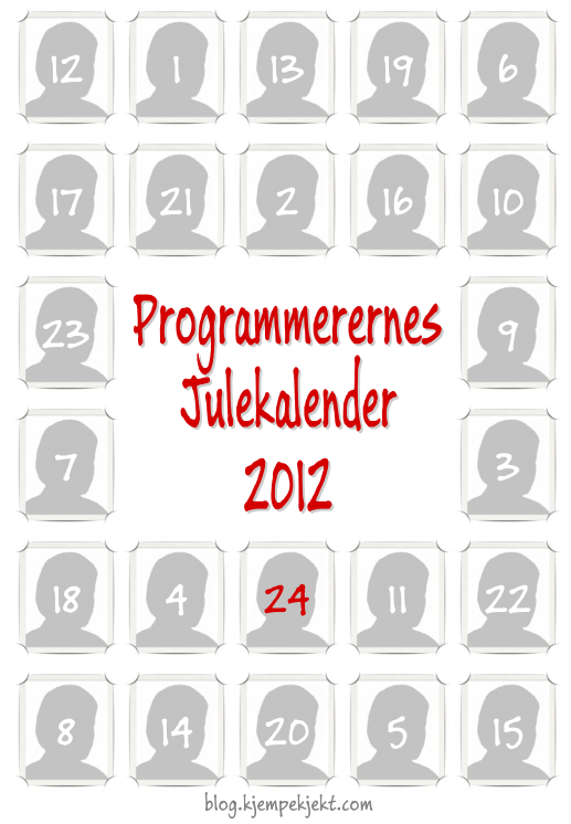 Programmerernes Julekalender 2012